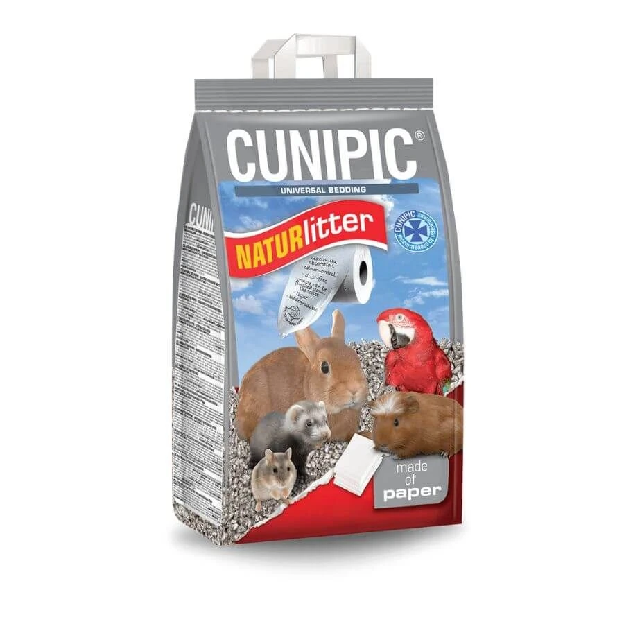 Cunipic Naturlitter Litière Papier 25 L + 10 L Offerts 3 Cunipic Naturlitter Litière Papier 25 L + 10 L Offerts