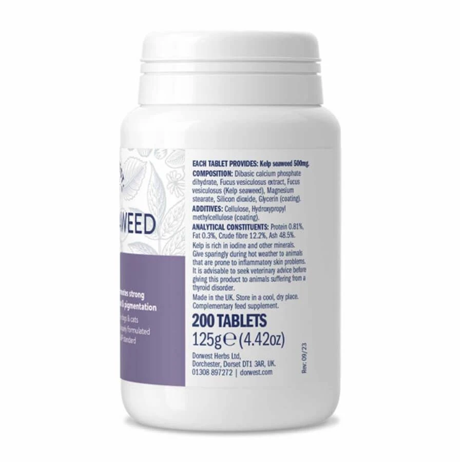 Dorwest Comprimés De Varech 200 Cps 4 Dorwest Comprimés De Varech 200 Cps – Image 2