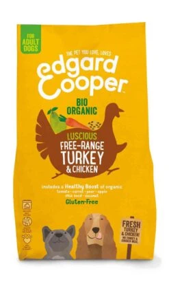 Edgard & Cooper Chien Bio Dinde Et Poulet Frais Sans Céréales 2,5 Kg
