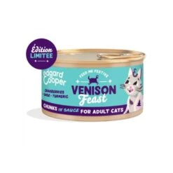 Edgard & Cooper Chat Festive Chevreuil 18 X 85 G