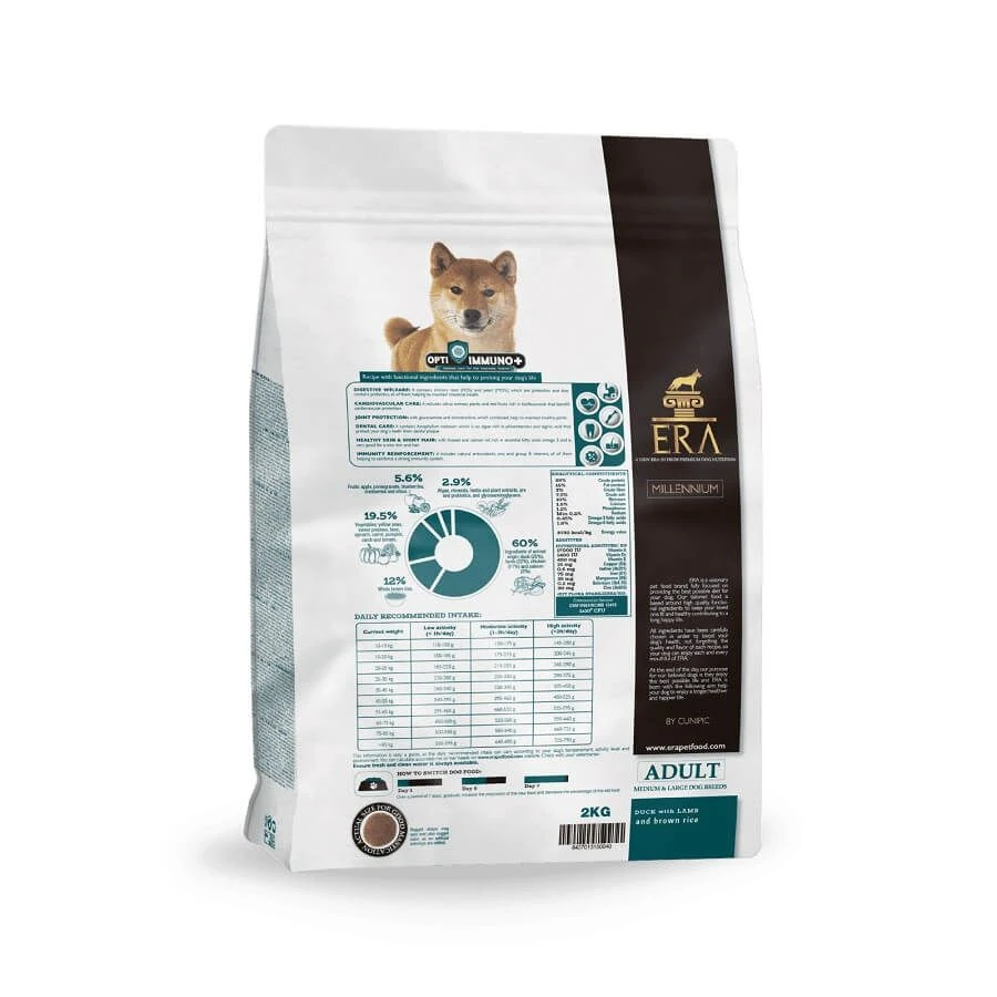 Millenium ERA Millennium Adulte Moyenne Et Grande Race Canard Agneau 12 Kg 4 Millenium ERA Millennium Adulte Moyenne Et Grande Race Canard Agneau 12 Kg – Image 2