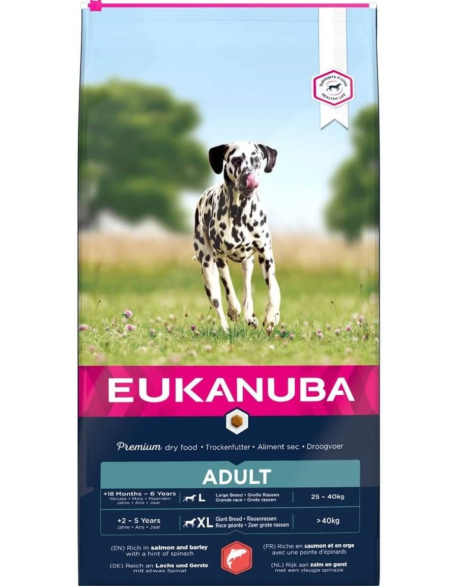 Eukanuba Chien Adulte L/XL Saumon 12 Kg 5 Eukanuba Chien Adulte L/XL Saumon 12 Kg – Image 3