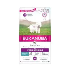 Eukanuba Daily Care Chien Peau Sensible Poisson 2.3 Kg