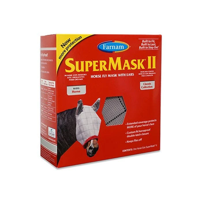 Farnam SUPERMASK II Avec Oreille HORSE 3 Farnam SUPERMASK II Avec Oreille HORSE