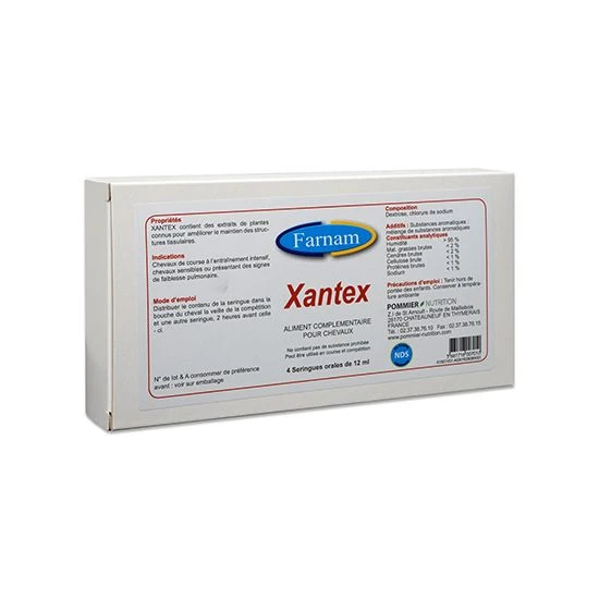 Farnam Xantex Voies Respiratoires Cheval 4 X 12 Ml 3 Farnam Xantex Voies Respiratoires Cheval 4 X 12 Ml