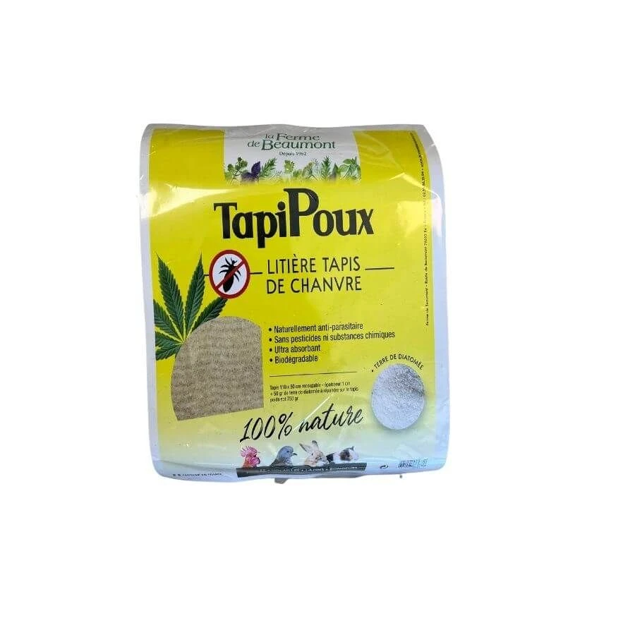 Ferme De Beaumont TapiPoux Tapis De Chanvre Anti-poux 110 X 50 Cm 3 Ferme De Beaumont TapiPoux Tapis De Chanvre Anti-poux 110 X 50 Cm