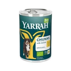 Yarrah Bio Bouchées De Poulet En Sauce Aux Orties Et à La Tomate Pour Chien 6 X 820 Grs