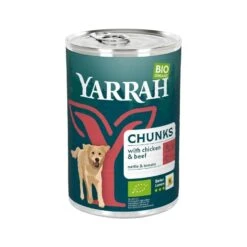 Yarrah Bio Bouchées Boeuf Et Poulet En Sauce Aux Orties Et Tomate Pour Chien 12 X 405 Grs