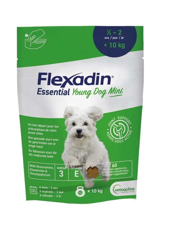 Flexadin Chiot Mini 60 Bouchées 3 Flexadin Chiot Mini 60 Bouchées