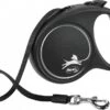 Flexi Black Design Laisse Sangle M Noir 5 M 1 Flexi Black Design Laisse Sangle M Noir 5 M -Animaux Fournitures Magasin flexi black design laisse sangle noir 5 m 1