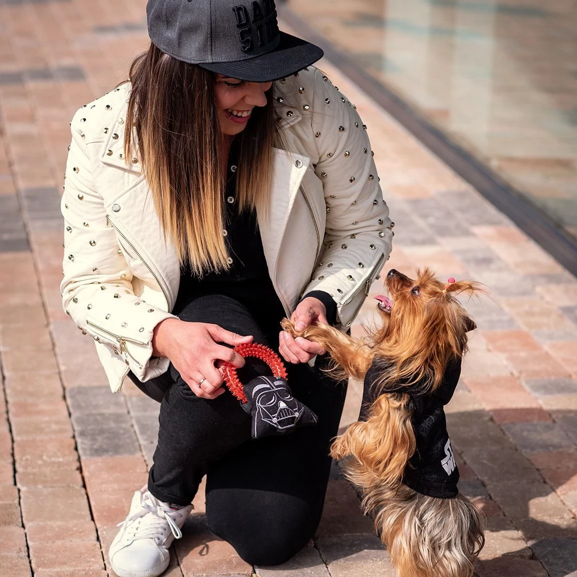 For Fan Pets Jouet Chien Anneau TPR Dark Vador - Destockage 4 For Fan Pets Jouet Chien Anneau TPR Dark Vador - Destockage – Image 2