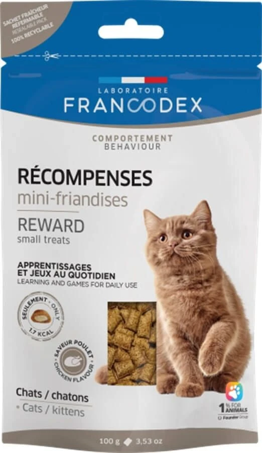 Francodex Friandises Récompense Chat 100 g 3 Francodex Friandises Récompense Chat 100 g