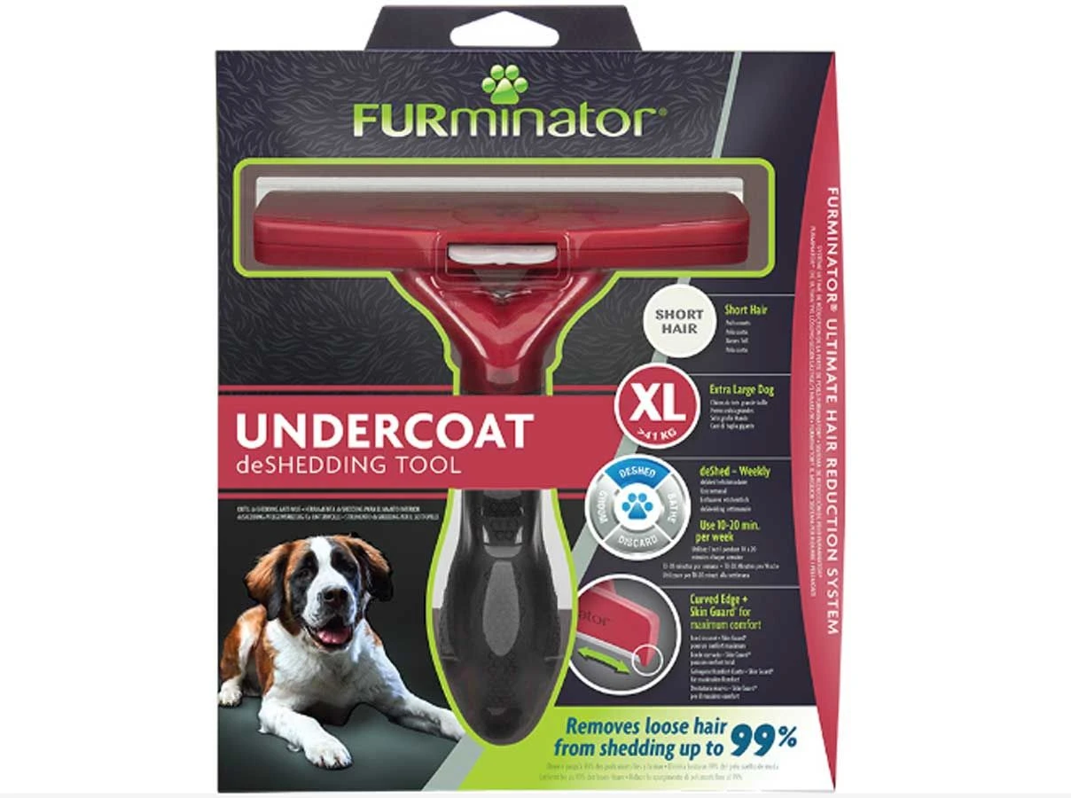 Furminator Brosse Pour Chien Poils Courts XL 3 Furminator Brosse Pour Chien Poils Courts XL