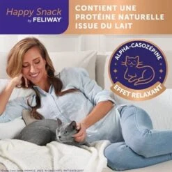 Feliway Happy Snack Saumon Chat 24 X 15 G 6 Feliway Happy Snack Saumon Chat 24 X 15 G -Animaux Fournitures Magasin happy snack by feliway2