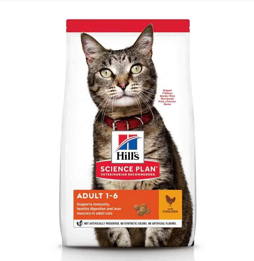 Hill's Science Plan Feline Adult Poulet 3 Kg 3 Hill's Science Plan Feline Adult Poulet 3 Kg