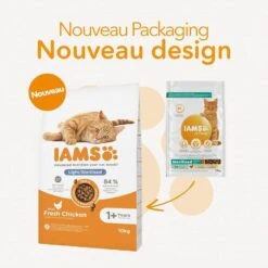 IAMS Vitality Chat Stérilisé Poulet 10 Kg 10 IAMS Vitality Chat Stérilisé Poulet 10 Kg -Animaux Fournitures Magasin iams vitality chat st rilis poulet1 1