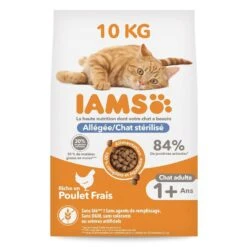 IAMS Vitality Chat Stérilisé Poulet 10 Kg