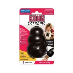 KONG Extrême Noir M 13 KONG Extrême Noir M -Animaux Fournitures Magasin k2e 7