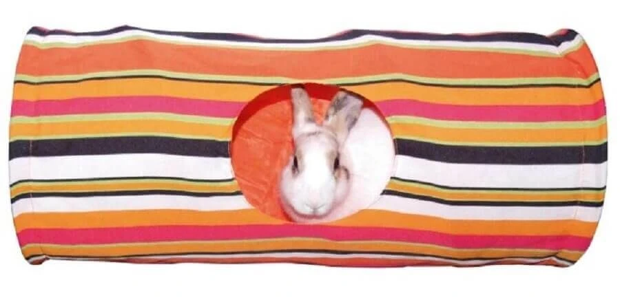 Kerbl Tunnel De Jeu Rayé Multicolore Rongeur 60 Cm 4 Kerbl Tunnel De Jeu Rayé Multicolore Rongeur 60 Cm – Image 2