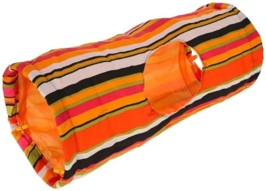 Kerbl Tunnel De Jeu Rayé Multicolore Rongeur 60 Cm 5 Kerbl Tunnel De Jeu Rayé Multicolore Rongeur 60 Cm – Image 3