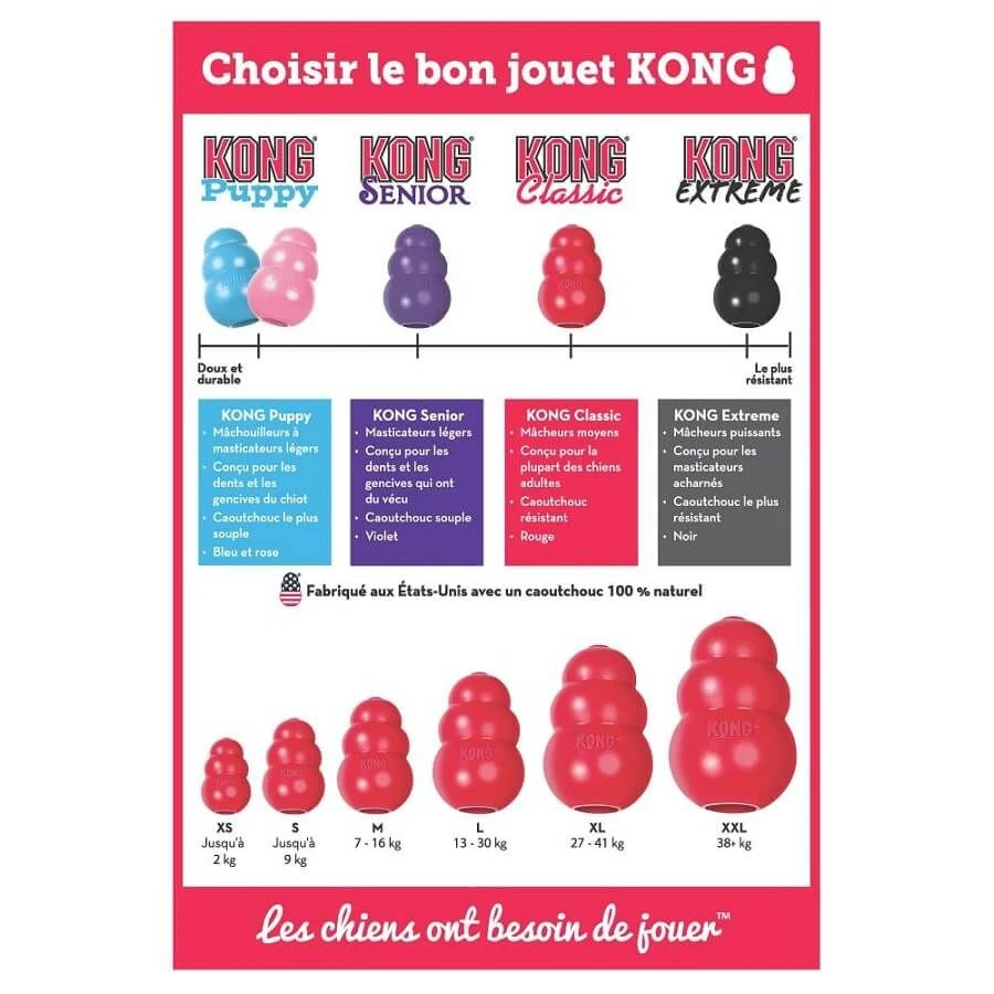 KONG Classic Rouge XS 6 KONG Classic Rouge XS – Image 4