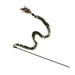 KONG Jouet Canne à Pêche Plumes Oiseau Pour Chat