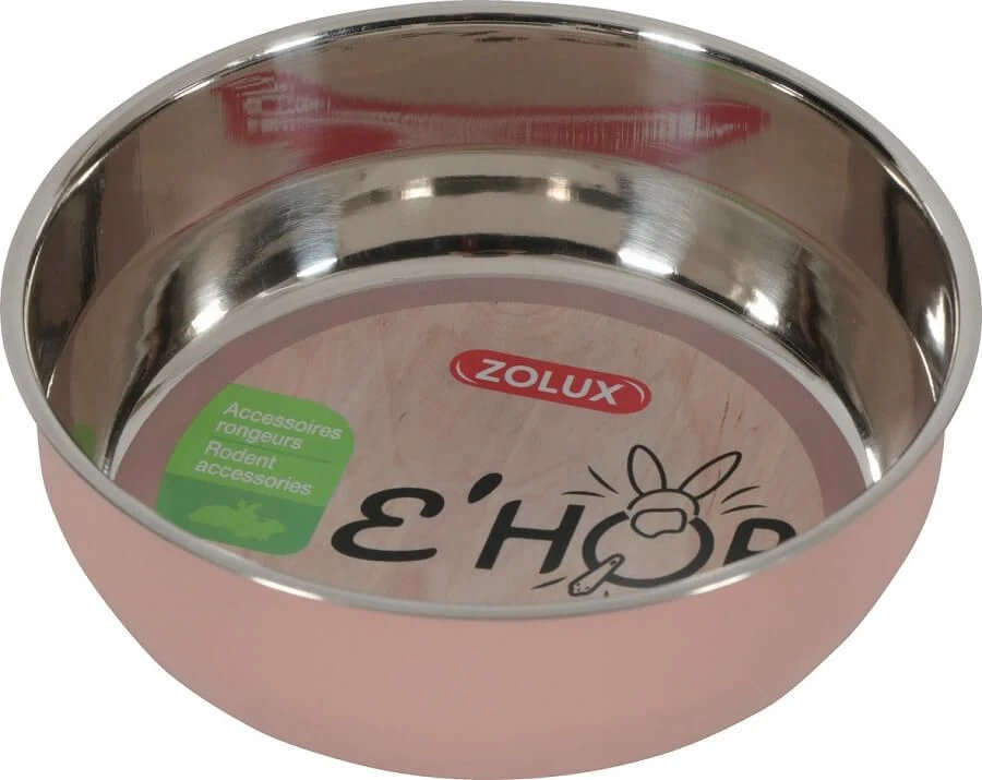 Zolux Bol Inox Ehop Rose Pour Rongeurs 200 Ml 3 Zolux Bol Inox Ehop Rose Pour Rongeurs 200 Ml