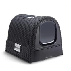 Curver Maison De Toilette Petlife Litter Box Anthracite