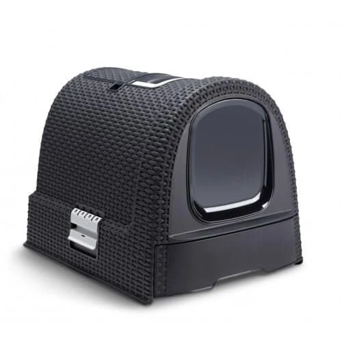 Curver Maison De Toilette Petlife Litter Box Anthracite 3 Curver Maison De Toilette Petlife Litter Box Anthracite