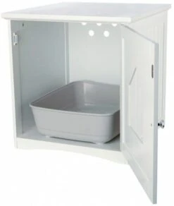 Trixie Cabane De Toilette Chat Blanc 49 × 51 × 51 Cm 7 Trixie Cabane De Toilette Chat Blanc 49 × 51 × 51 Cm -Animaux Fournitures Magasin maisons3