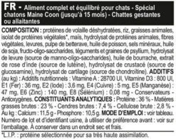 Royal Canin Maine Coon Kitten 10 Kg 11 Royal Canin Maine Coon Kitten 10 Kg -Animaux Fournitures Magasin mc kit composition