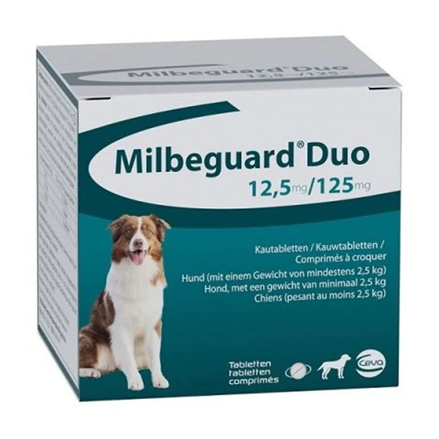 Milbeguard Duo Chien + De 10 Kg 2 Cps 3 Milbeguard Duo Chien + De 10 Kg 2 Cps