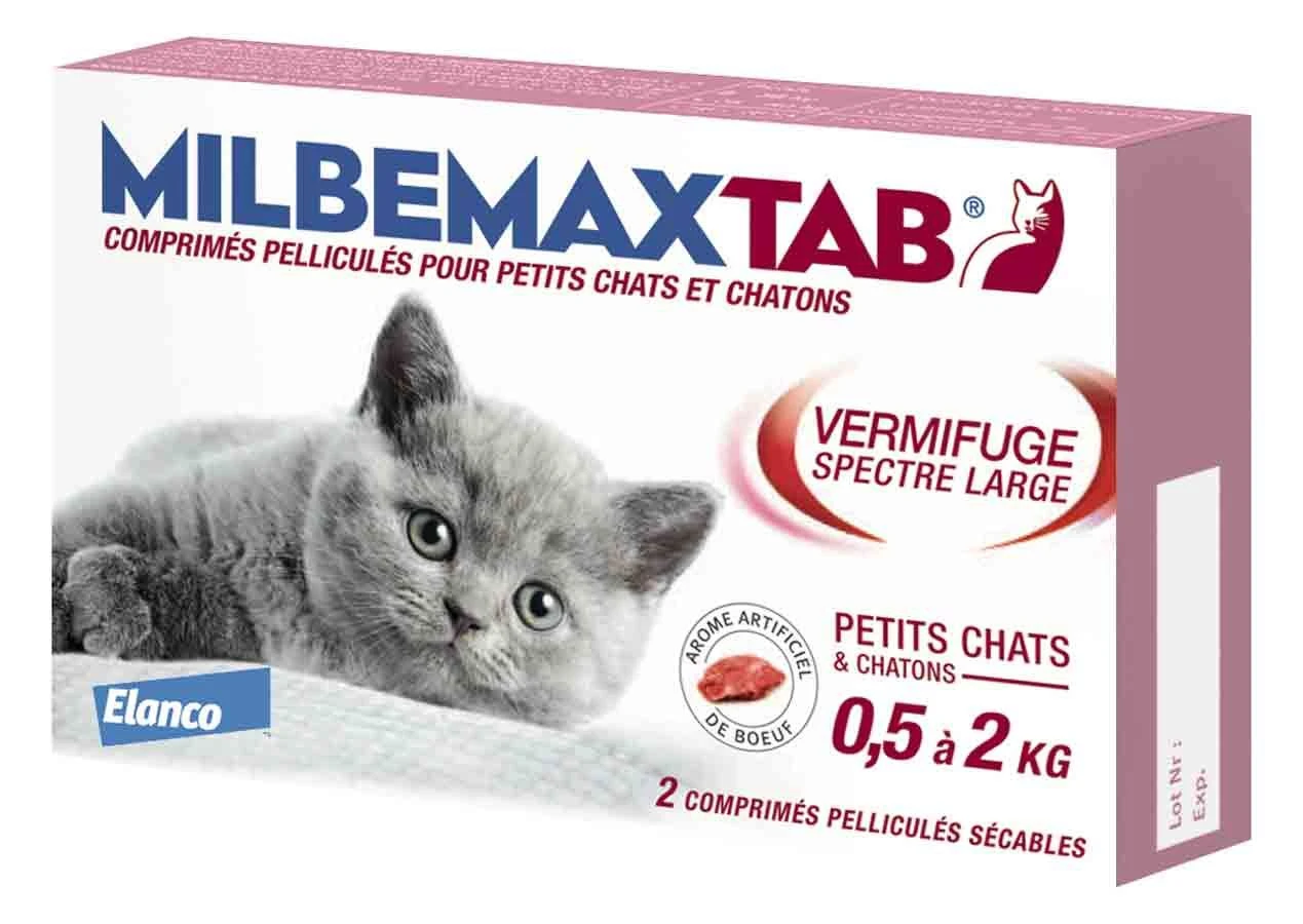 Milbemax Tab Petits Chats Et Chatons 0,5-2kg 2cps 3 Milbemax Tab Petits Chats Et Chatons 0,5-2kg 2cps