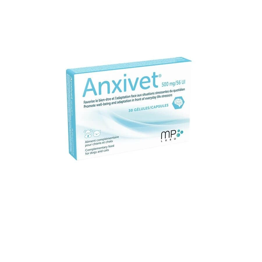 MP Labo Anxivet 500 Mg 30 Gélules 3 MP Labo Anxivet 500 Mg 30 Gélules