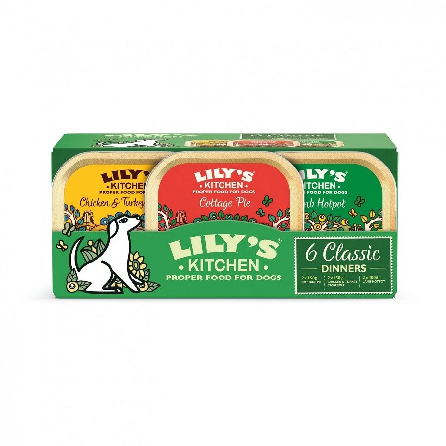 Lily's Kitchen Chien Multipack Classiques 6 X 150 G 3 Lily's Kitchen Chien Multipack Classiques 6 X 150 G
