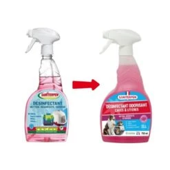 Saniterpen Désinfectant Odorisant Cages & Litières 750 Ml 6 Saniterpen Désinfectant Odorisant Cages & Litières 750 Ml -Animaux Fournitures Magasin nouvelle formule