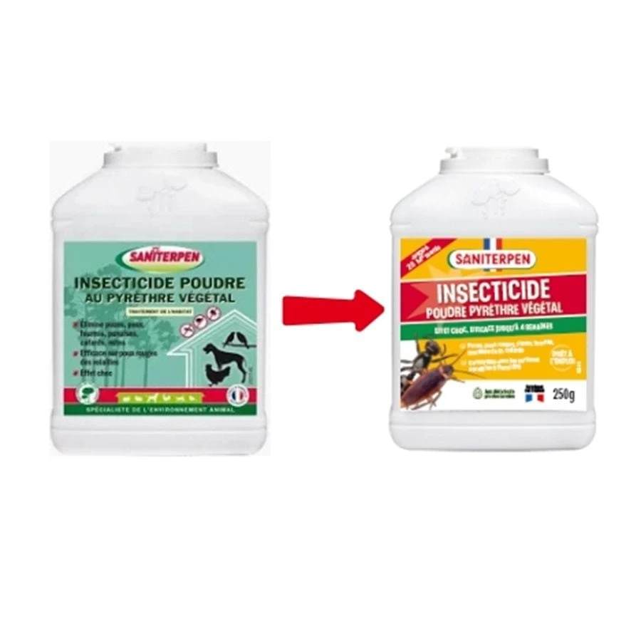 Saniterpen Insecticide Poudre Au Pyrèthre Végétal 250 G 4 Saniterpen Insecticide Poudre Au Pyrèthre Végétal 250 G – Image 2