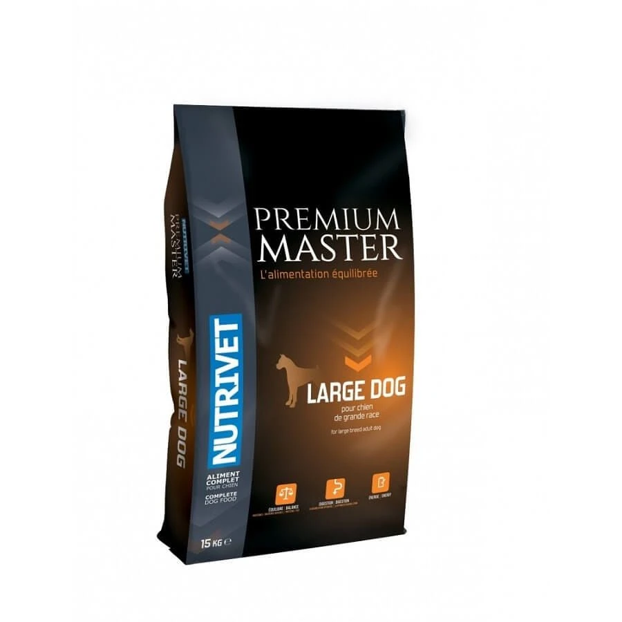Nutrivet Premium Master Large Dog Croquettes Chien 15 Kg 3 Nutrivet Premium Master Large Dog Croquettes Chien 15 Kg