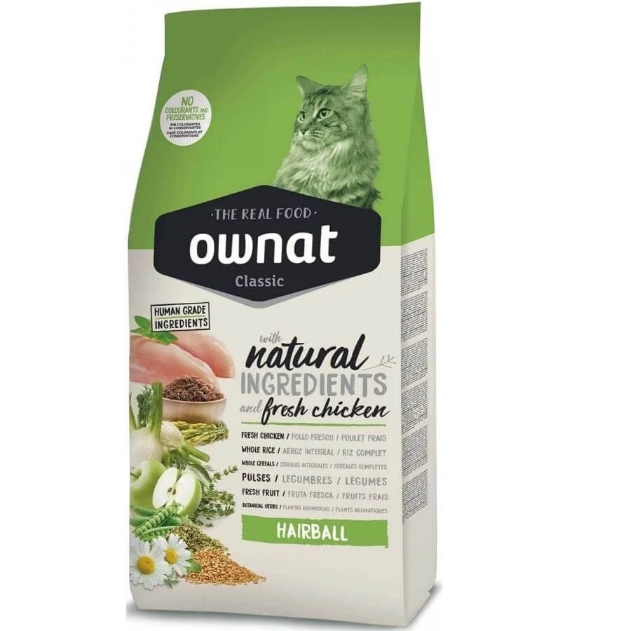 Ownat Classic Hairball Chat 4 Kg 3 Ownat Classic Hairball Chat 4 Kg