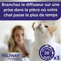 Pack Feliway Optimum Recharge 3 X 48 Ml 17 Pack Feliway Optimum Recharge 3 X 48 Ml -Animaux Fournitures Magasin pack feliway optimum recharge 3 x 48 ml 7