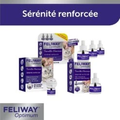 Pack Feliway Optimum Recharge 3 X 48 Ml 19 Pack Feliway Optimum Recharge 3 X 48 Ml -Animaux Fournitures Magasin pack feliway optimum recharge 3 x 48 ml 9