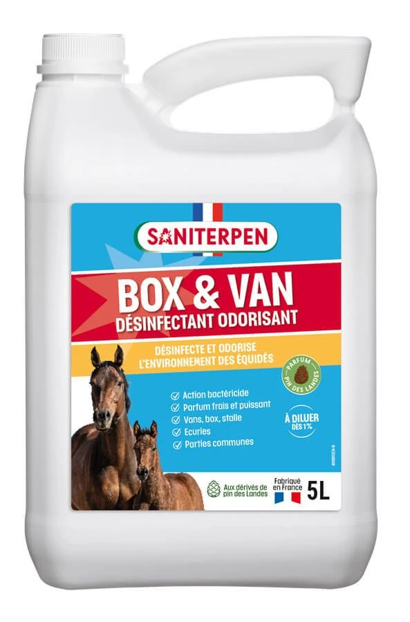 Saniterpen Box & Van Désinfectant Odorisant 5 L 3 Saniterpen Box & Van Désinfectant Odorisant 5 L