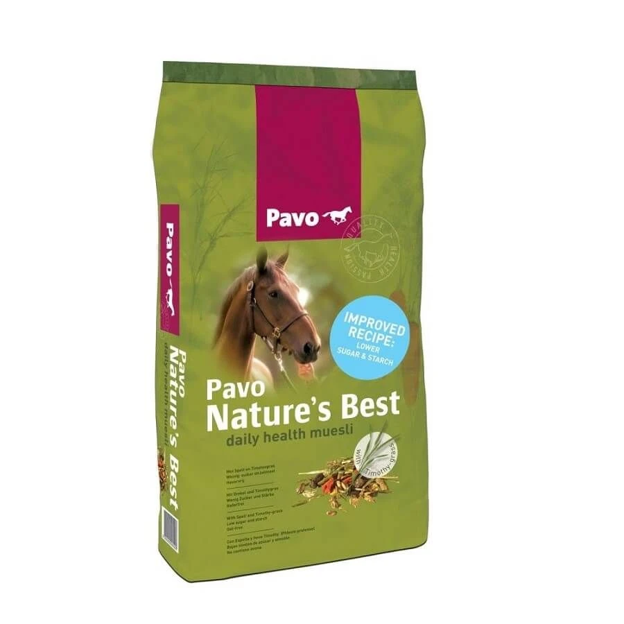 Pavo Nature's Best Muesli Cheval 3 Kg 3 Pavo Nature's Best Muesli Cheval 3 Kg