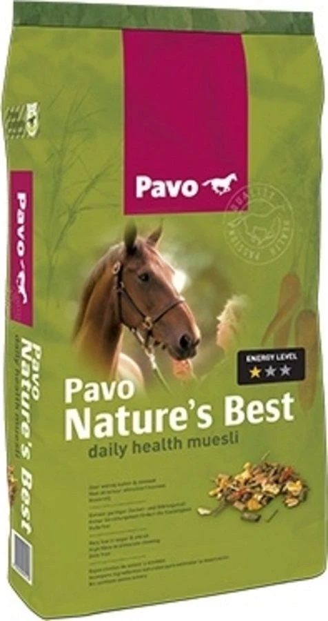 Pavo Nature's Best Muesli Cheval 15 Kg 3 Pavo Nature's Best Muesli Cheval 15 Kg