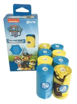 Gloria Paw Patrol Sacs De Propreté Jaune Et Bleu X 160