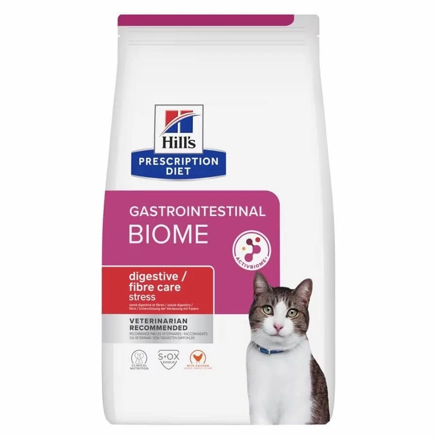 Hill's Prescription Diet Feline Gastrointestinal Biome Stress 8 Kg 3 Hill's Prescription Diet Feline Gastrointestinal Biome Stress 8 Kg