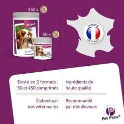 Pet Phos Pelage Chien 450 Cp 14 Pet Phos Pelage Chien 450 Cp -Animaux Fournitures Magasin pet phos pelage chien 450 cp 7