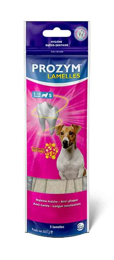 Prozym Lamelles Chiens S 5-15 Kg 5 Lamelles 3 Prozym Lamelles Chiens S 5-15 Kg 5 Lamelles