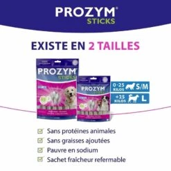 Prozym RF2 Sticks Chiens L +25 Kg 15 Prozym RF2 Sticks Chiens L +25 Kg -Animaux Fournitures Magasin prozym rf2 sticks chiens l 25 kg 7