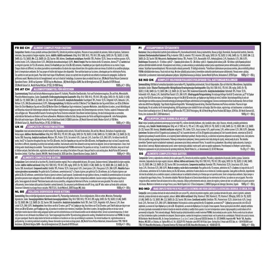 Purina Pro Plan Chat Junior Healthy Start Dinde 10 X 85 G 6 Purina Pro Plan Chat Junior Healthy Start Dinde 10 X 85 G – Image 4